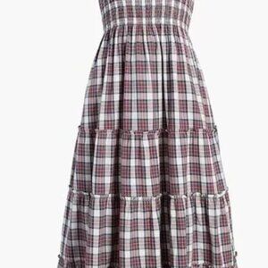 Hill House Home Ellie Nap Dress Plaid Size XS